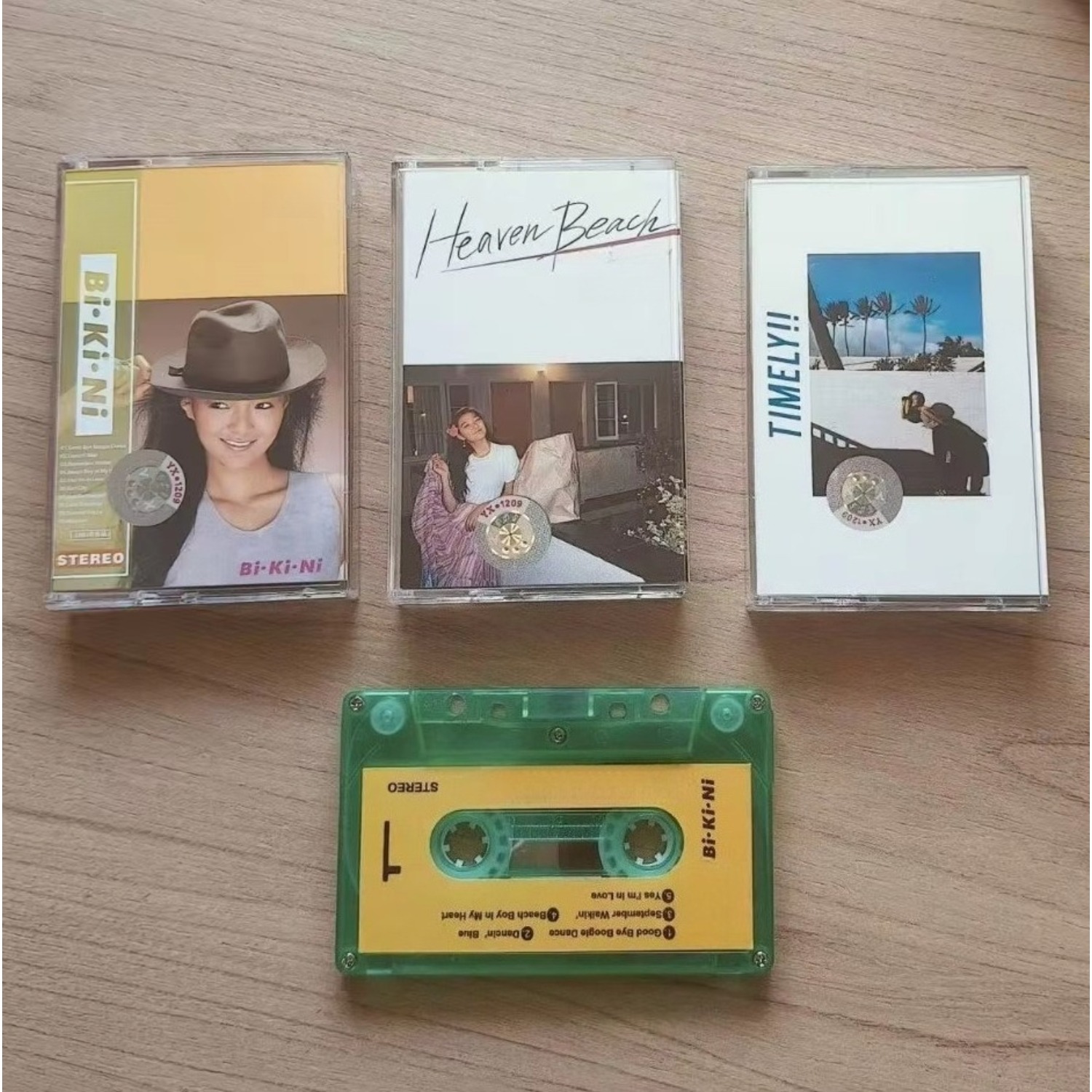 Vintage Collectibles - Retro-japanische Urban-Pop-Musik-Kassette, fröhliche Vintage-Gesangsaufnahmen aus dem