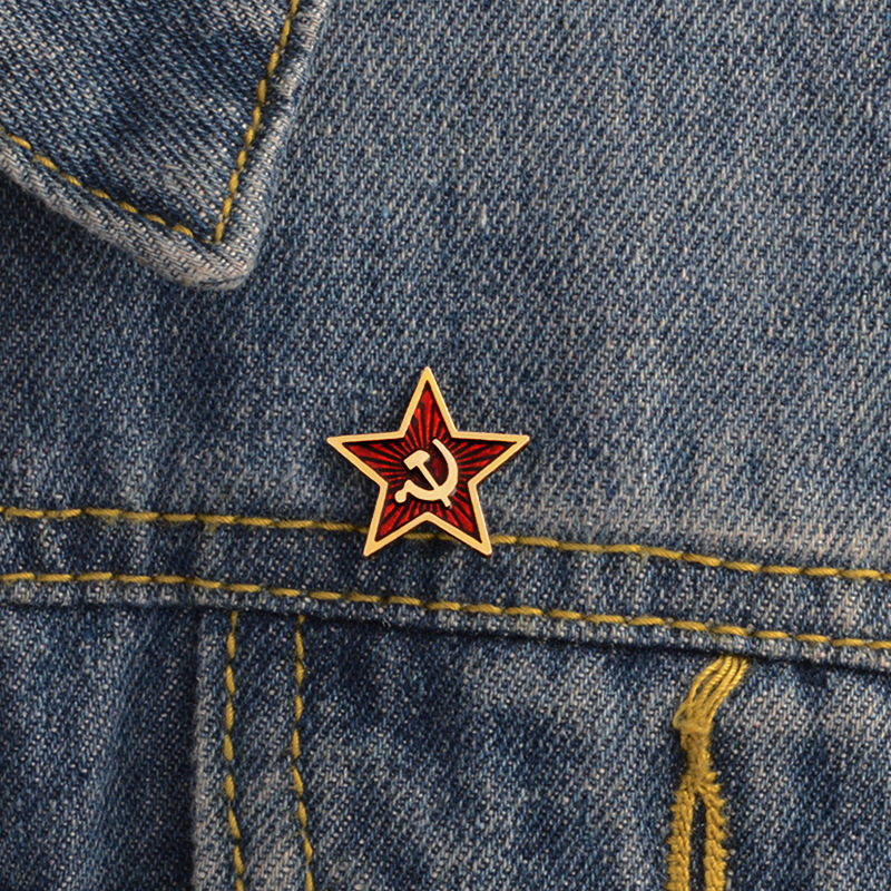Vintage Collectible Classics - UdSSR Red Star Abzeichen Anstecknadeln Symbol