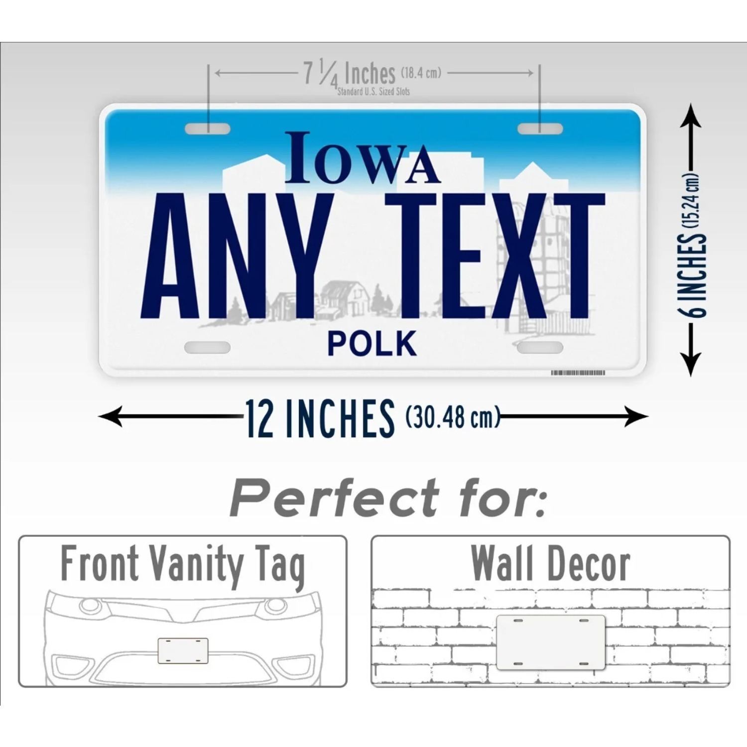 Personalisiertes Iowa Vintage  – Vintage Collectible Plates Bewertung und Preis