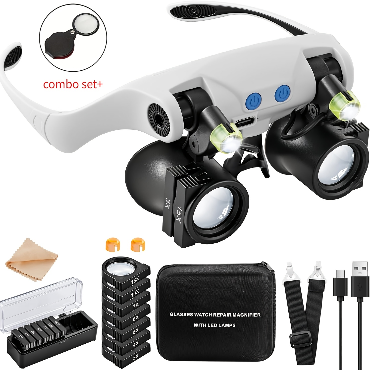 Am Kopf getragene LED-Lupenbri – Darkroom Enlarger Lens Bewertung und Preis