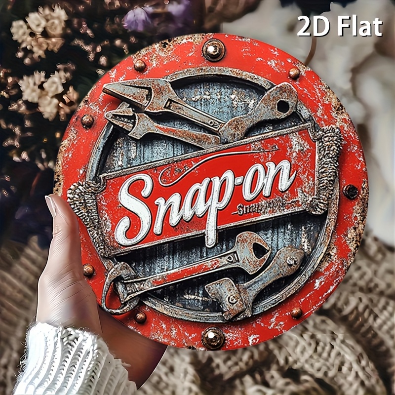 2D Flat 1pc Vintage Metal Sign – Vintage Collectible Plates Bewertung und Preis