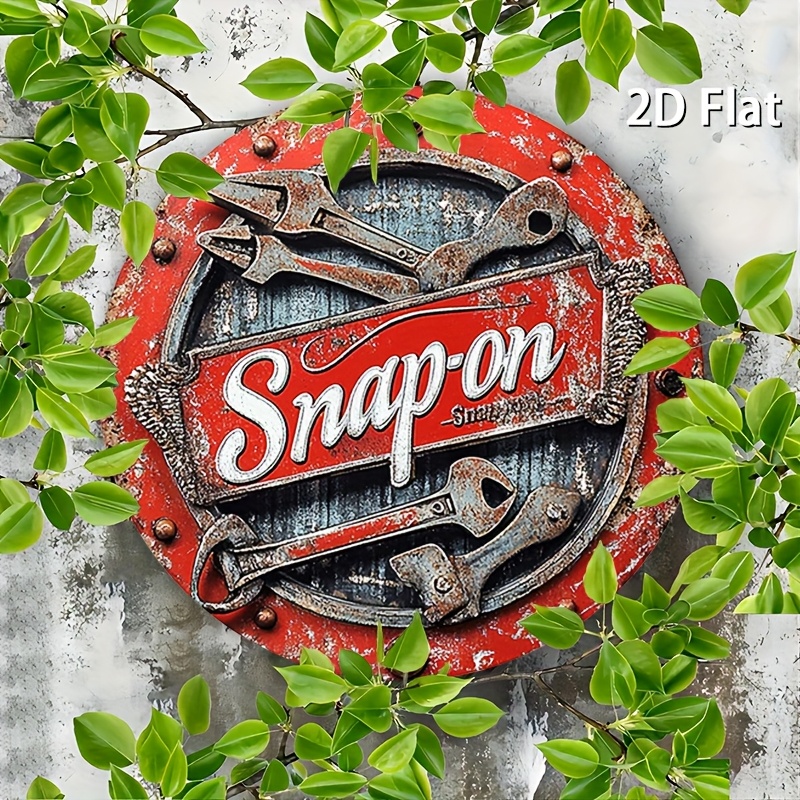 2D Flat 1pc Vintage Metal Sign – Vintage Collectible Plates Bewertung und Preis