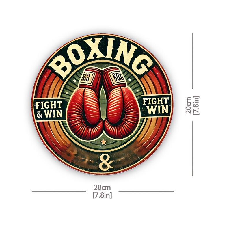 Raumdekor 1 Stück Retro Boxing – Vintage Collectible Plates Bewertung und Preis
