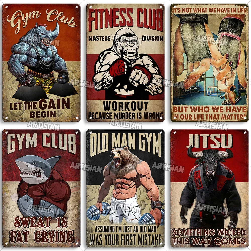 Old Man Gym Club Inspirierende – Vintage Collectible Plates Bewertung und Preis