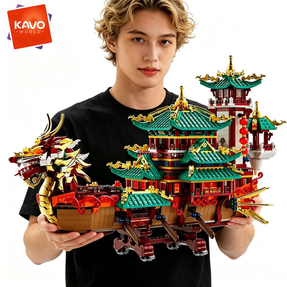 KAVOWORLD 2453-teiliger Drache – Vintage Toys Collector Bewertung und Preis