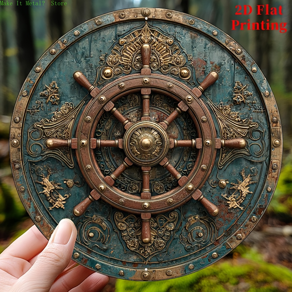 Vintage Metallschild „Made in  – Vintage Collectible Plates Bewertung und Preis
