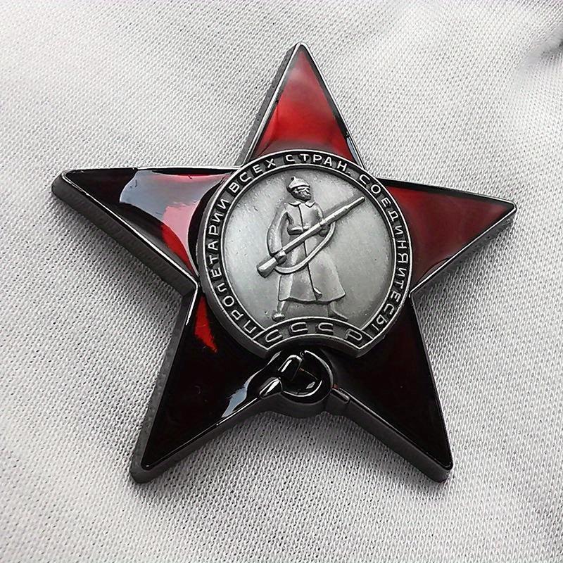1 Stück Rotes Stern-Abzeichen  – Vintage Collectible Classics Bewertung und Preis